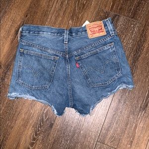 Levi’s high waisted shorts